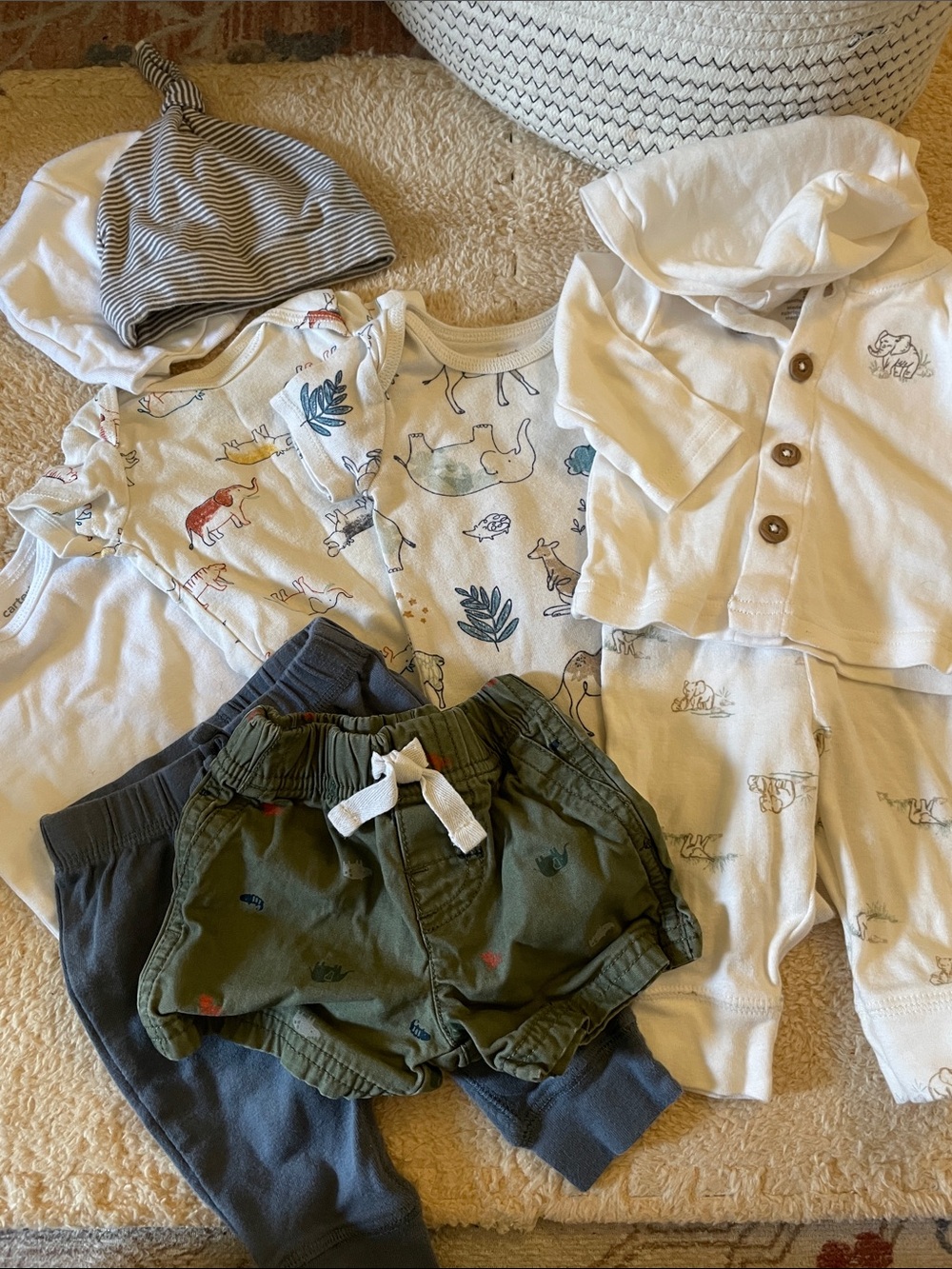 Safari Sets Summer Outfits Boy 3m